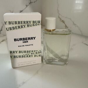 Burberry Her Eau de Toilette in Clear and White